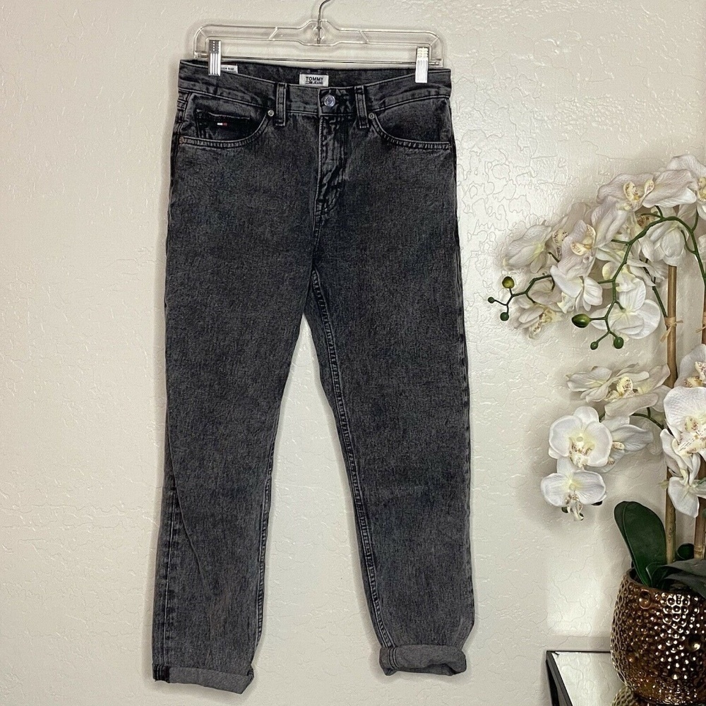 tommy jeans high rise slim cropped izzy 28/32